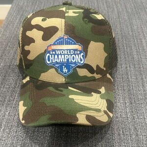 Green Camo World Champions Cap